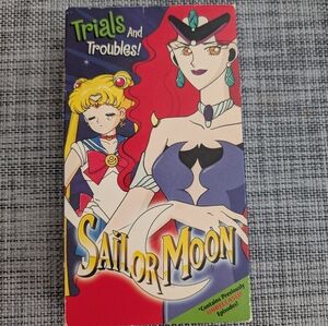 Sailor Moon VHS Tape - Trials and Troubles!